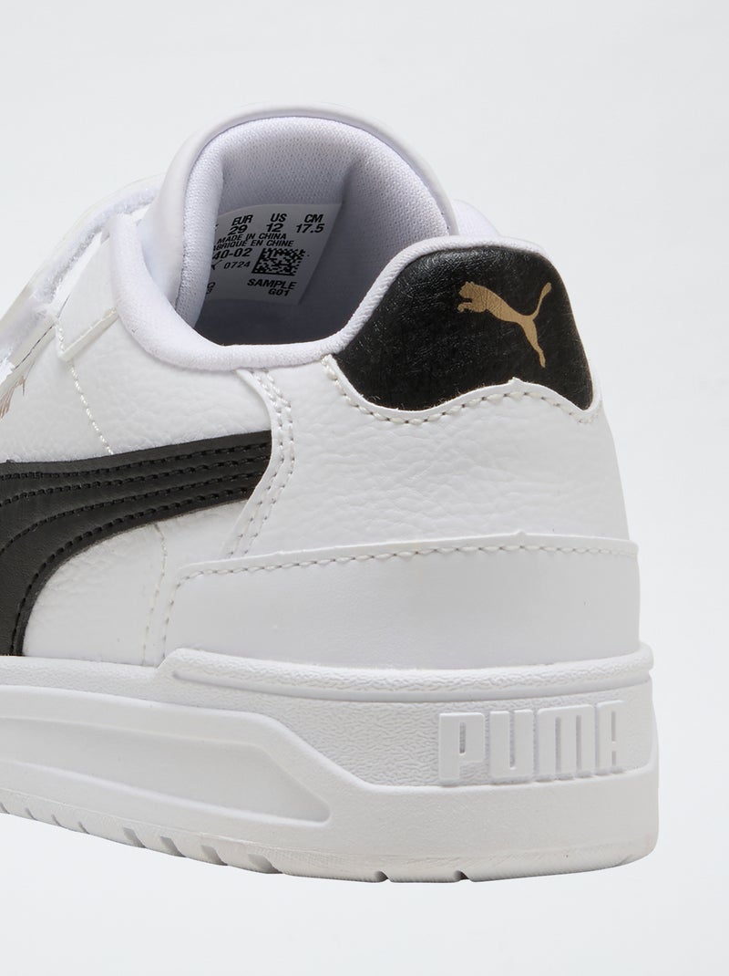 Lage sneakers met veters 'Puma' Wit - Kiabi