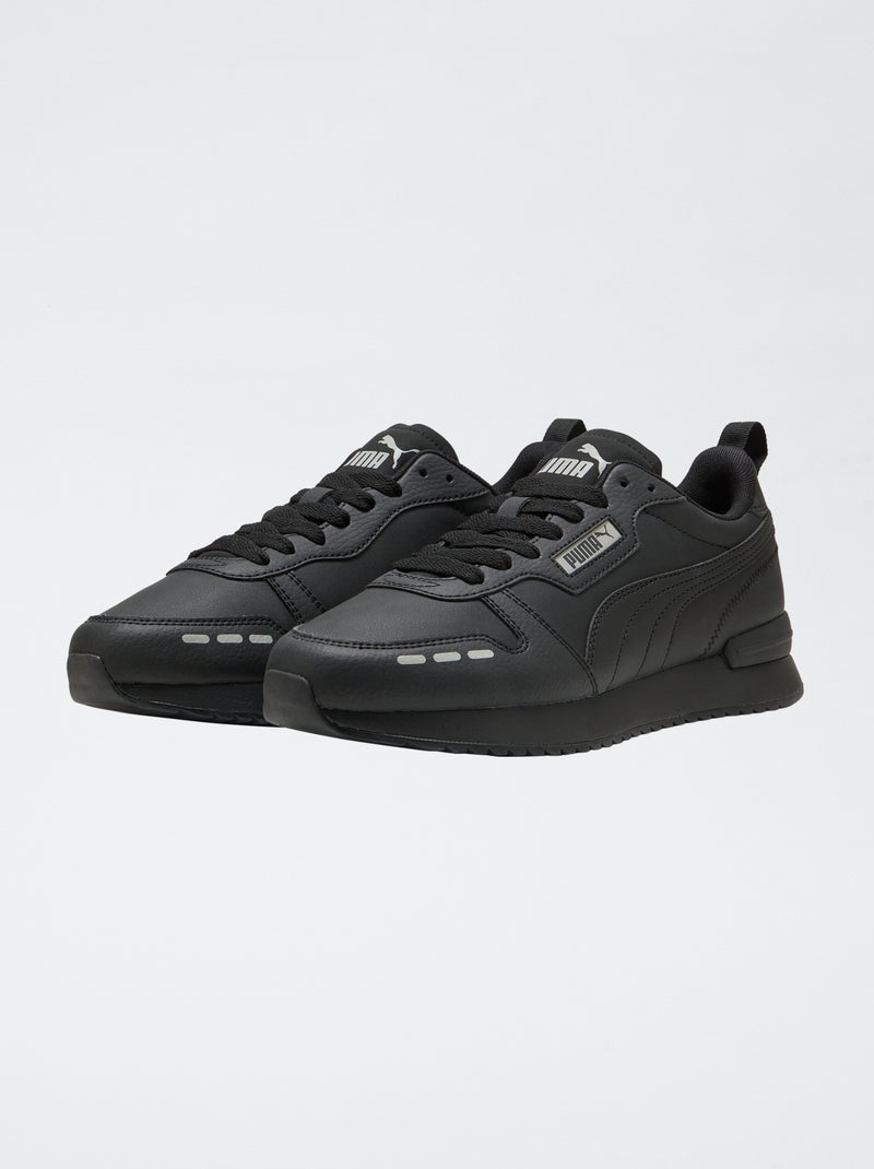 Lage sneakers met veters 'Puma' Zwart - Kiabi