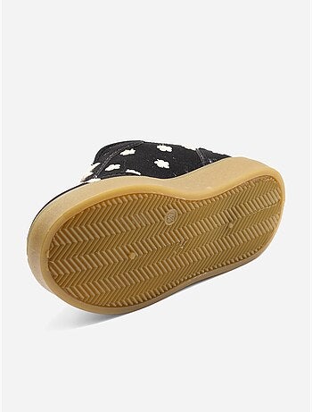 Lage sneakers met veters