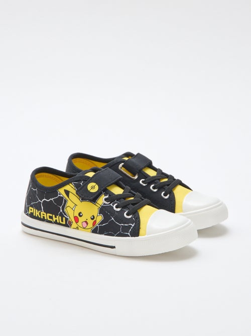 Lage sneakers 'Pikachu' van canvas - Kiabi