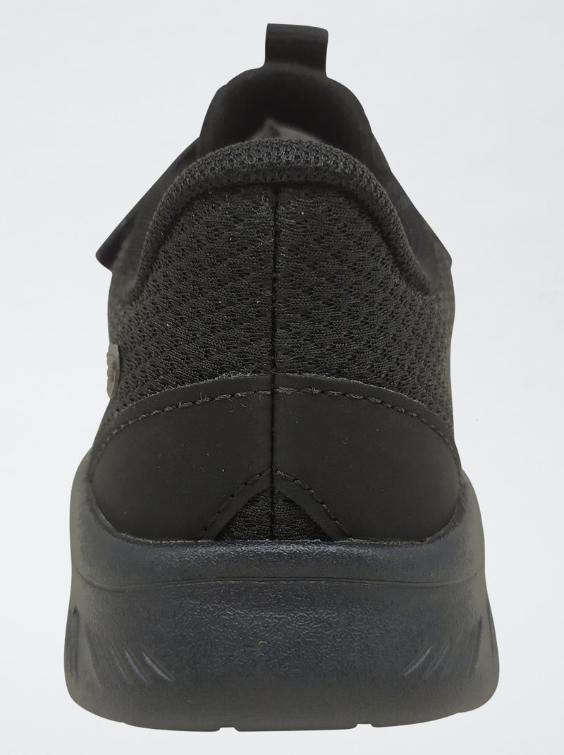 Lage sneakers 'PUMA' met veters en klittenband Zwart - Kiabi
