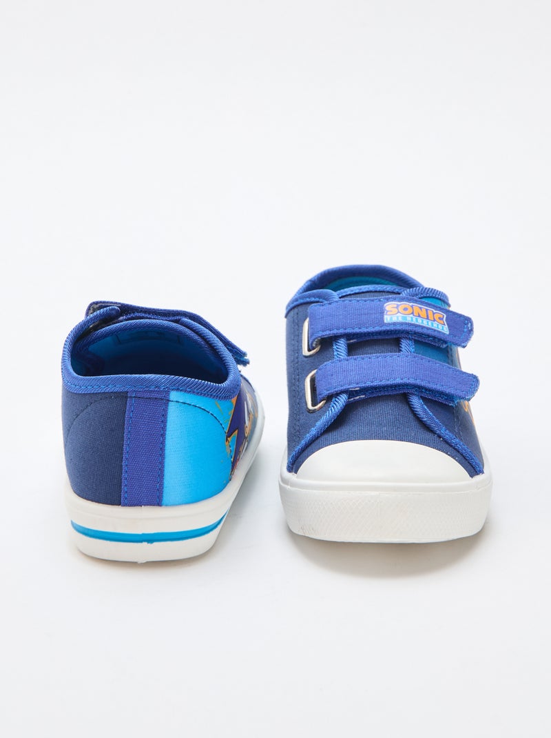 Lage sneakers ''Sonic'' Blauw - Kiabi