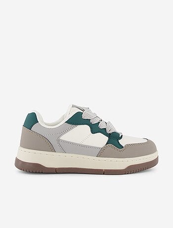 Lage sneakers van imitatieleer