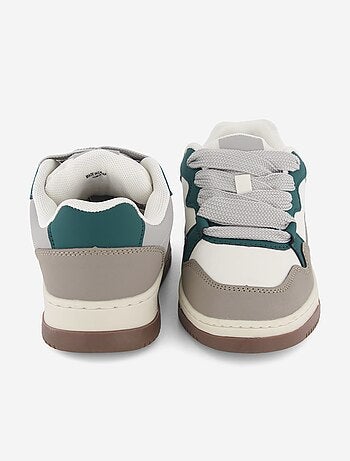 Lage sneakers van imitatieleer