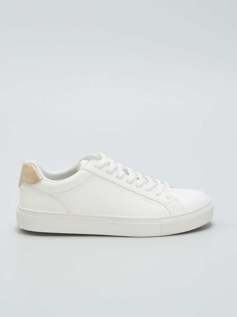 Lage sneakers WIT - Kiabi