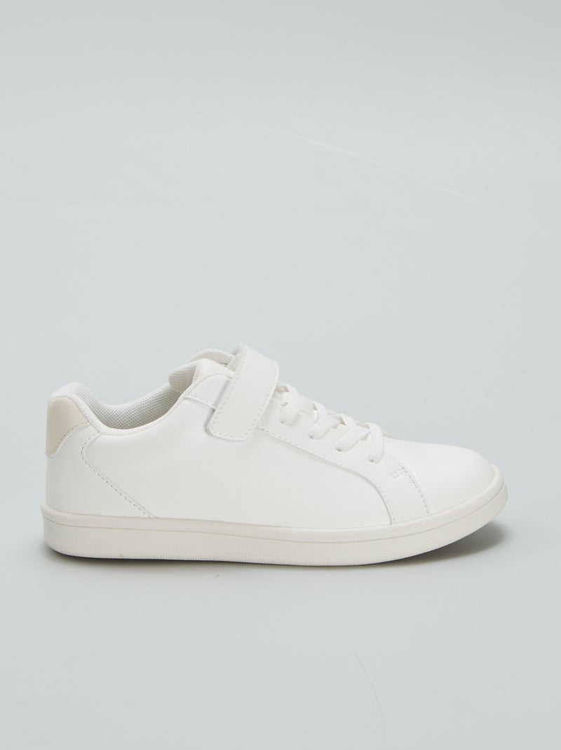 Lage sneakers wit - Kiabi