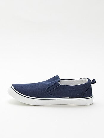 Lage sneakers zonder veters