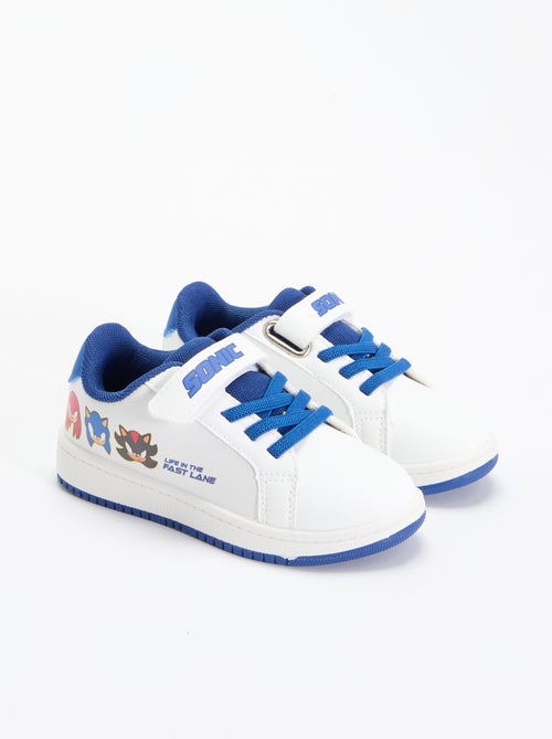 Lage 'Sonic' sneakers met klittenband - Kiabi