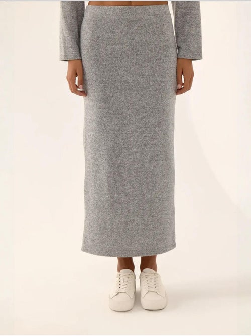 Lage taille gebreide bodycon maxi-rok - Kiabi Lage taille gebreide bodycon maxi-rok - Kiabi