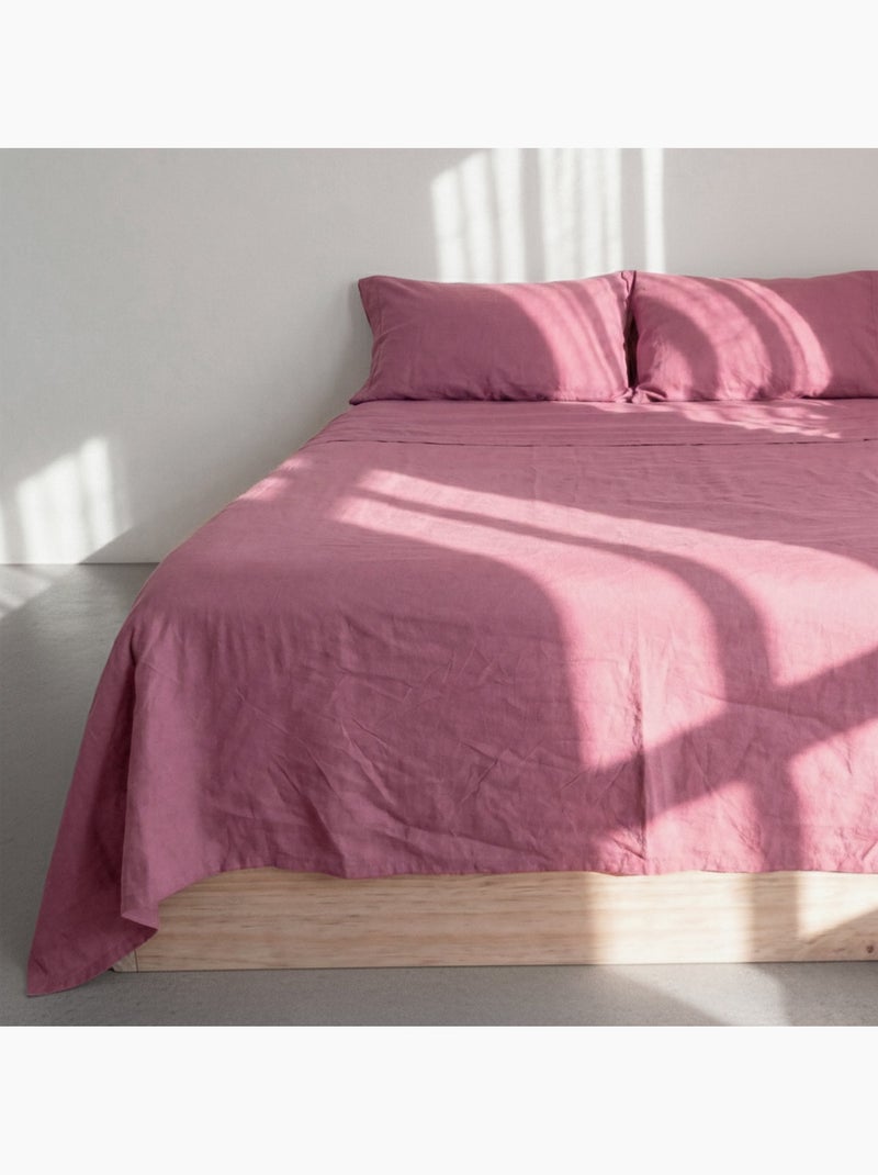 Laken Basic "Happyfriday" Magenta - Kiabi