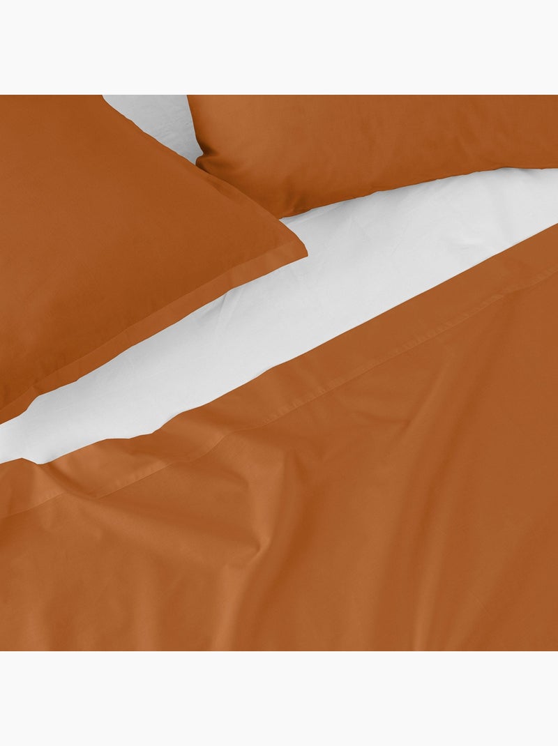 Laken basic "happyfriday" Terracotta - Kiabi