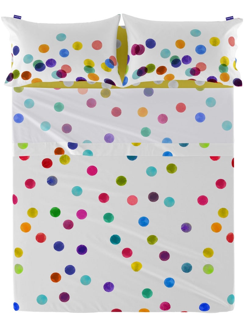 Laken Confetti "Happyfriday" Multicolor - Kiabi