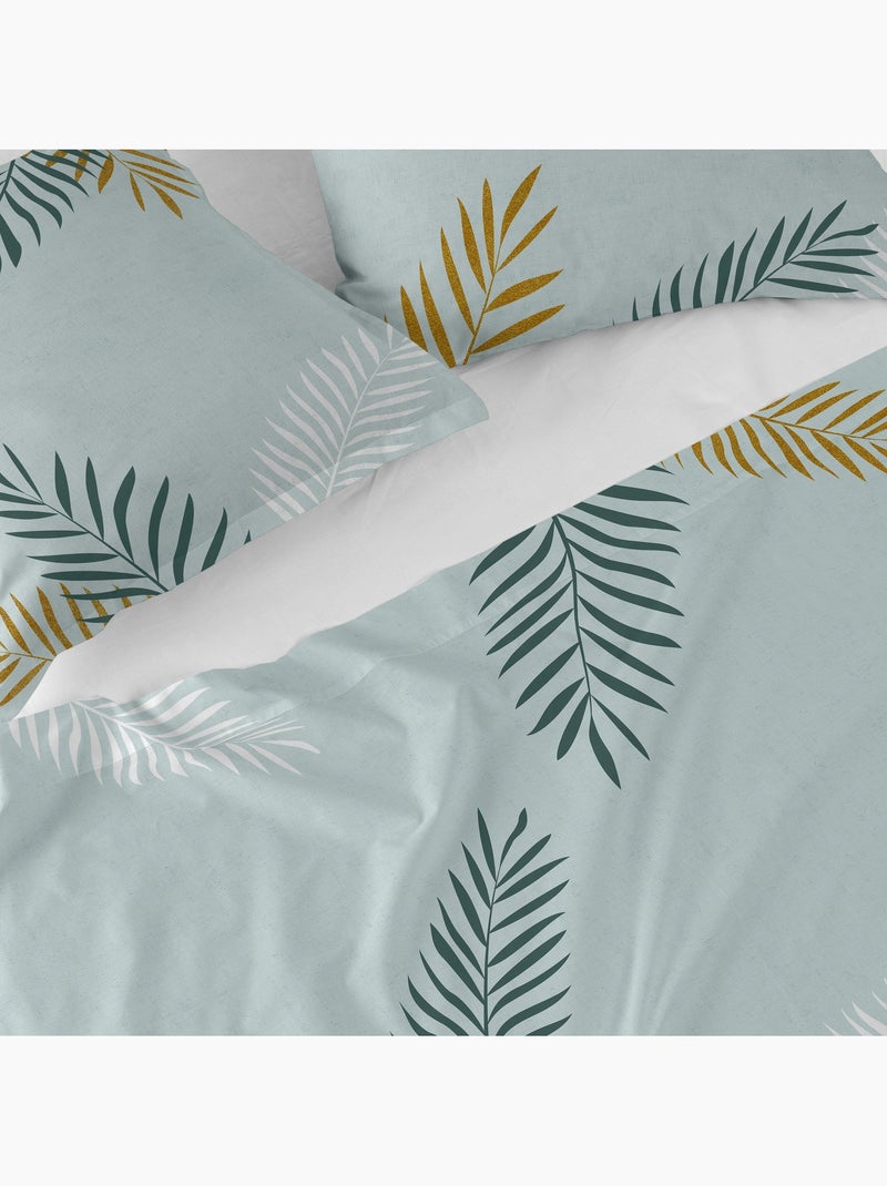Laken Foliage mint "Happyfriday" Multicolor - Kiabi