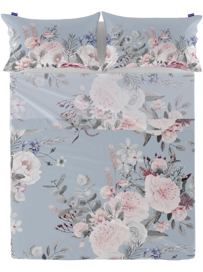 Laken Soft bouquet "Happyfriday" Multicolor - Kiabi