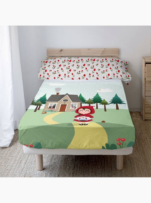 Lakenset 2-delig Red riding hood "Happyfriday" - Kiabi