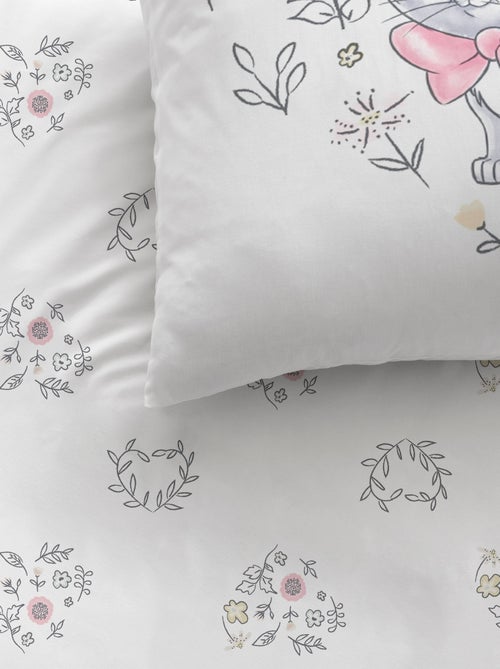 Lakenset 'De Aristokatten' - 1-persoonsbed - Kiabi