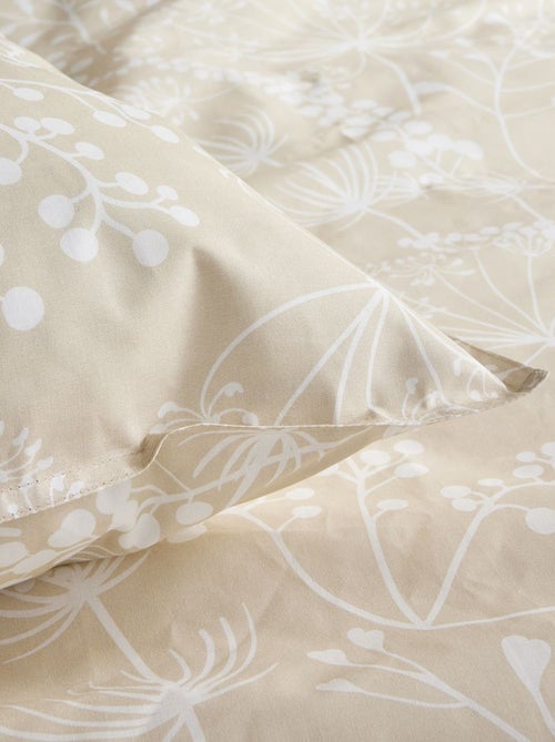 Lakenset met bloemenprint - Voor 2-persoonsbed - Kiabi Lakenset met bloemenprint - Voor 2-persoonsbed - Kiabi