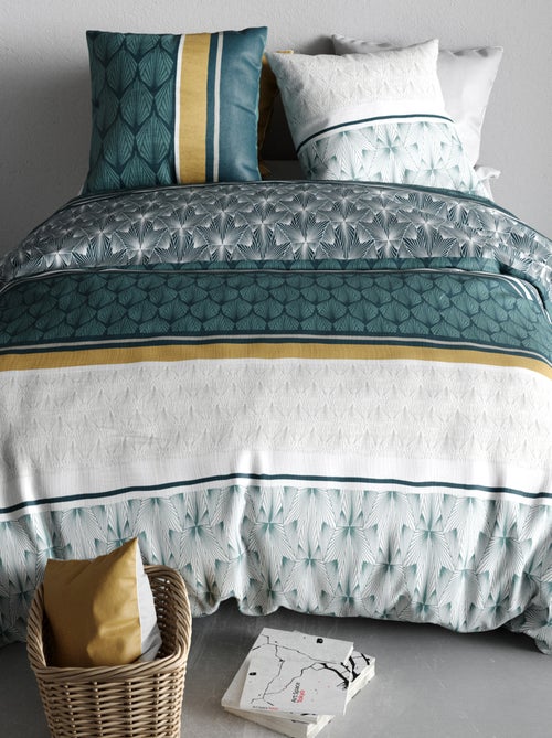 Lakenset met print - Voor 2-persoonsbed - Kiabi