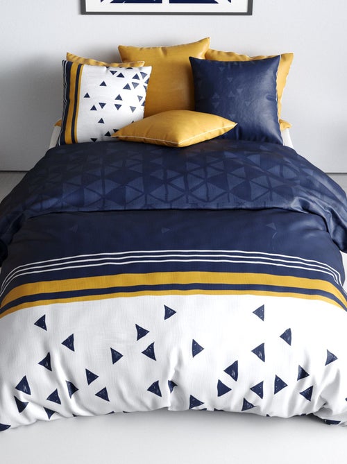 Lakenset met print - Voor 2-persoonsbed - Kiabi