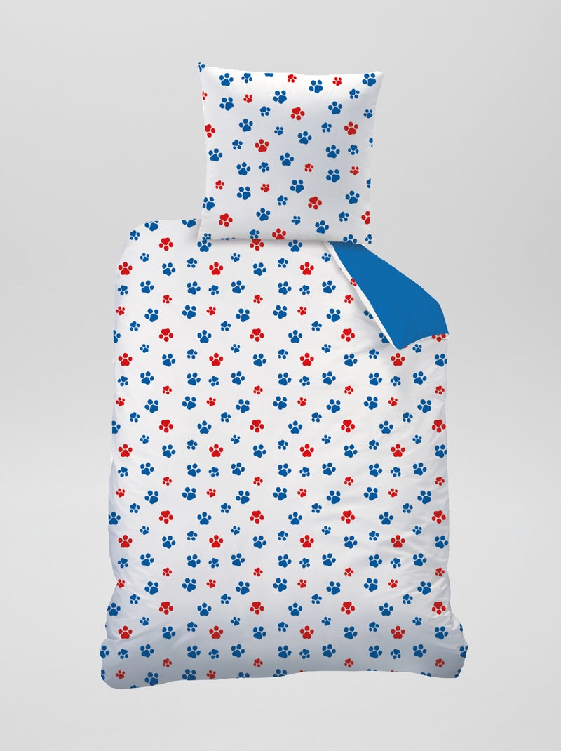 Lakenset 'PAW Patrol' - 1-persoonsbed blauw - Kiabi