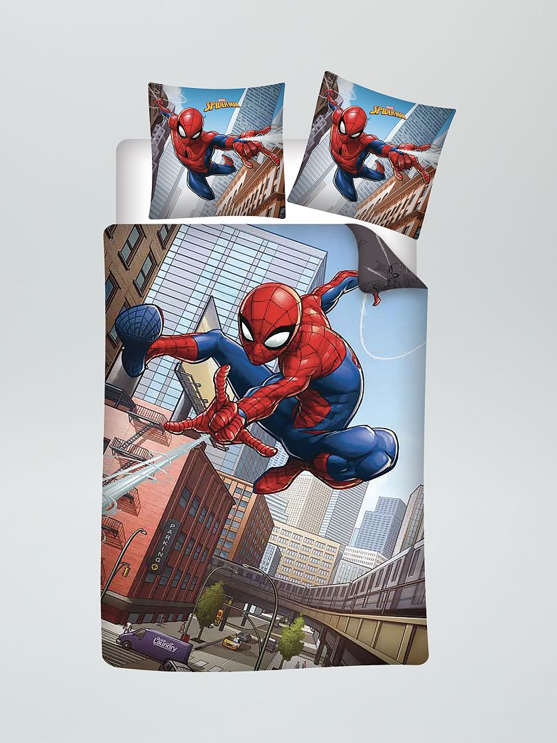 Lakenset 'Spider-Man' - 1-persoonsbed meerkleurig - Kiabi