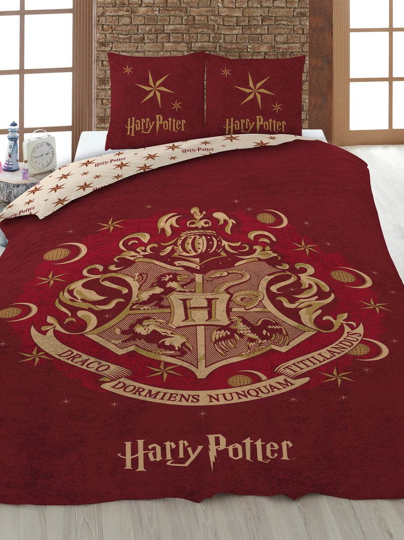 Lakenset voor 1-persoonsbed 'Harry Potter' ROOD - Kiabi