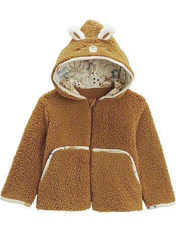 Lamascotte babyset: jasje en broek van sherpa-stof