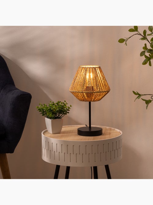 Lampe à poser corde tressée JILY - Kiabi Lampe à poser corde tressée JILY - Kiabi