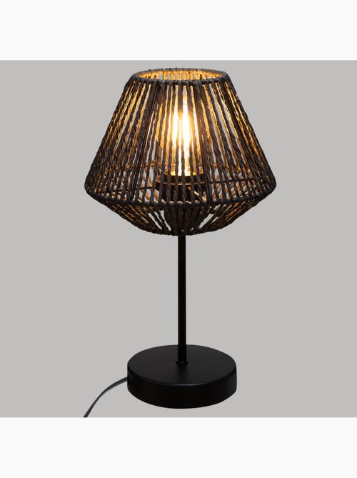 Lampe à poser corde tressée JILY - Kiabi Lampe à poser corde tressée JILY - Kiabi