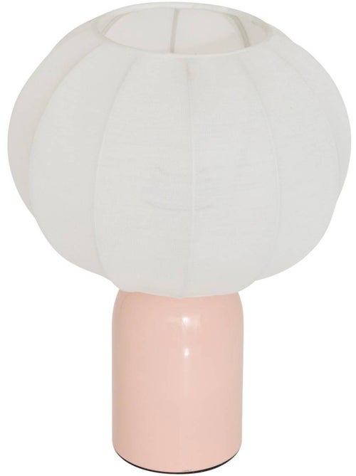 Lampe à poser coton TOBIE - Kiabi Lampe à poser coton TOBIE - Kiabi