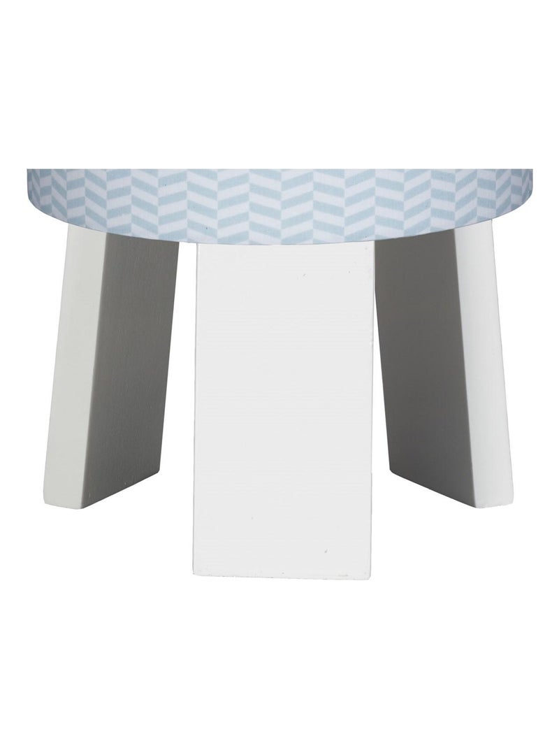 Lampe de chevet avec pied en coton bleu - sauthon Bleu - Kiabi