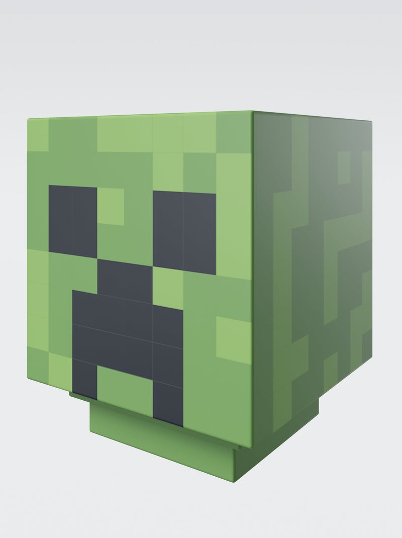 Lampe LED rechargeable par usb avec minuterie 'Roba' - Minecraft Vert - Kiabi