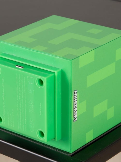 Lampe LED rechargeable par usb avec minuterie 'Roba' - Minecraft - Kiabi