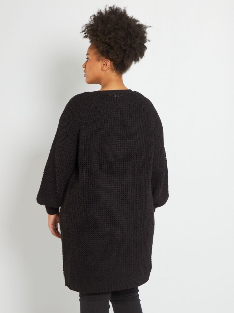 mooi zwart lang vest