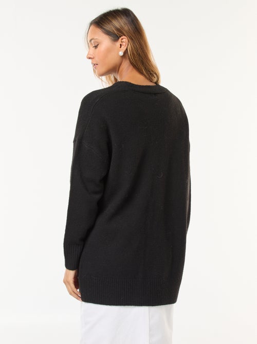 Lang, open vest - Kiabi