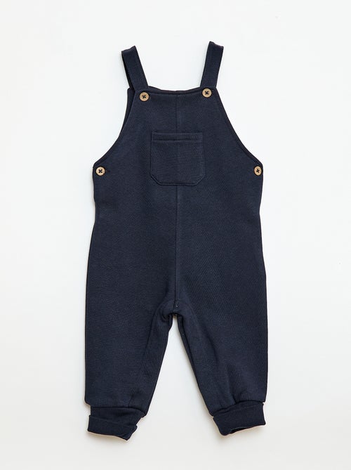 Lang tuinbroekje van joggingstof met verstelbare schouderbandjes - Kiabi