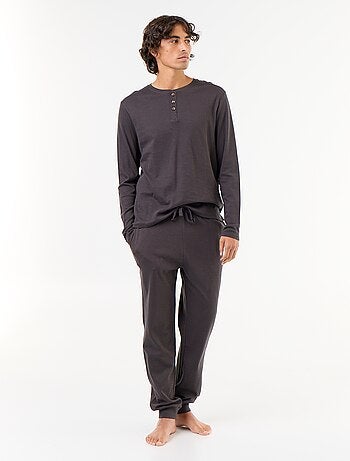 Lange 2-delige pyjamaset met T-shirt en broek