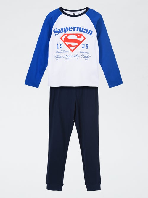 Lange DC Comics-pyjama met Superman-print - 2-delig - Kiabi