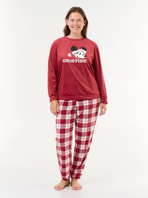Lange 'Disney' 'Minnie' fleece pyjamaset - 2-delig - Kiabi Lange 'Disney' 'Minnie' fleece pyjamaset - 2-delig - Kiabi