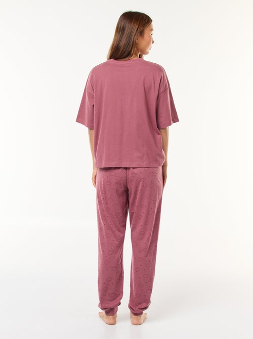 Lange Disney-pyjama met Lotso/Toy Story-print - 2-delig - Kiabi