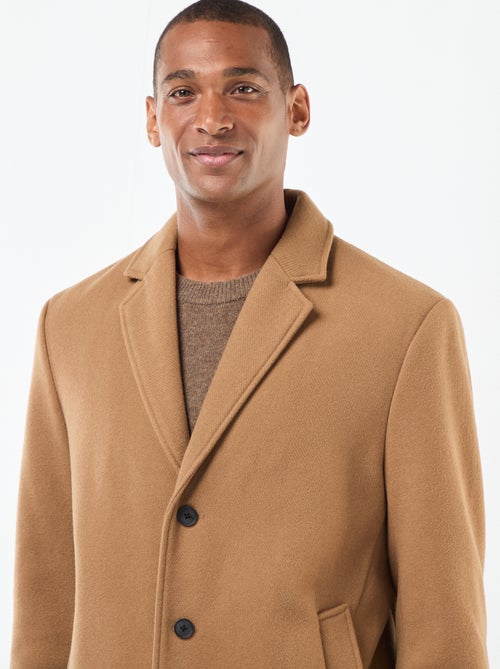 Lange, effen jas - Kiabi