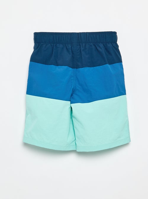 Lange gestreepte zwemshort - Kiabi