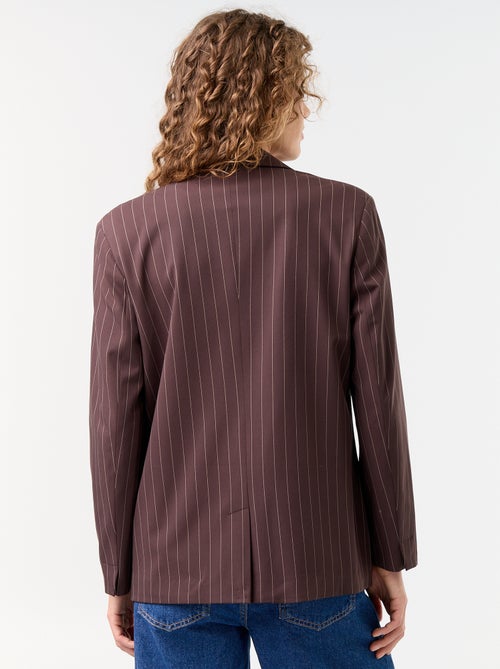Lange getailleerde blazer - Kiabi Lange getailleerde blazer - Kiabi