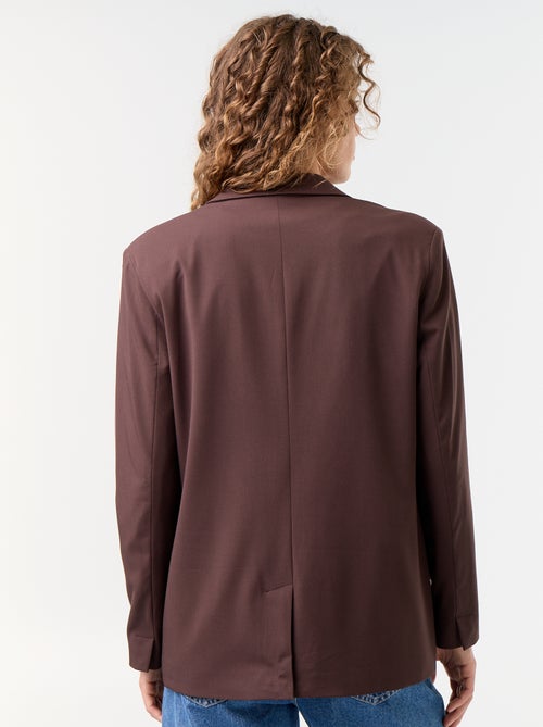 Lange getailleerde blazer - Kiabi Lange getailleerde blazer - Kiabi