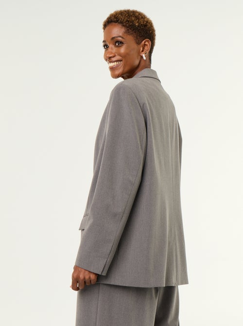 Lange getailleerde blazer - Kiabi