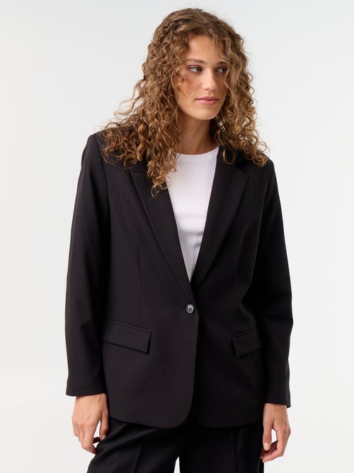 Lange getailleerde blazer - Kiabi Lange getailleerde blazer - Kiabi