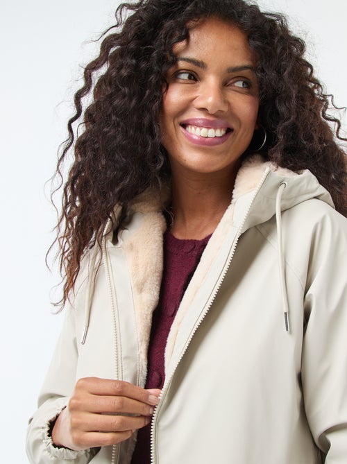 Lange, gevoerde parka - Kiabi