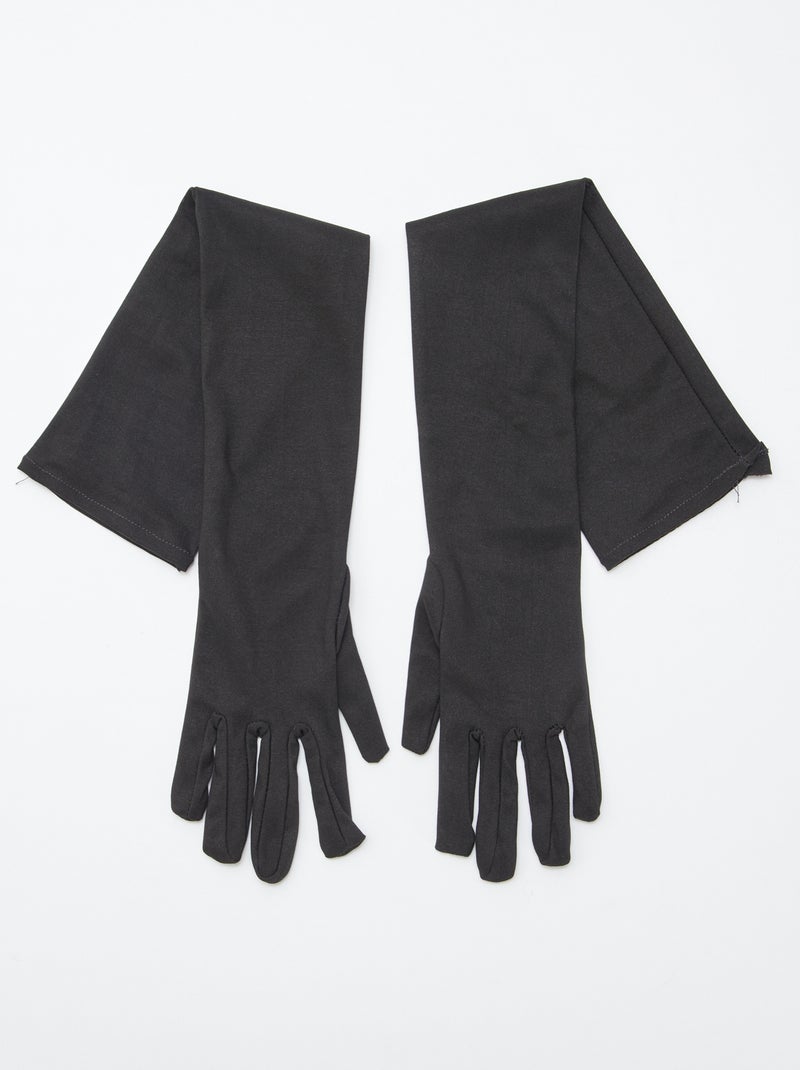 Lange handeschoenen zwart - Kiabi