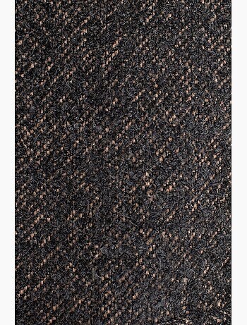 Lange jas van gestructureerde tweed dilvin