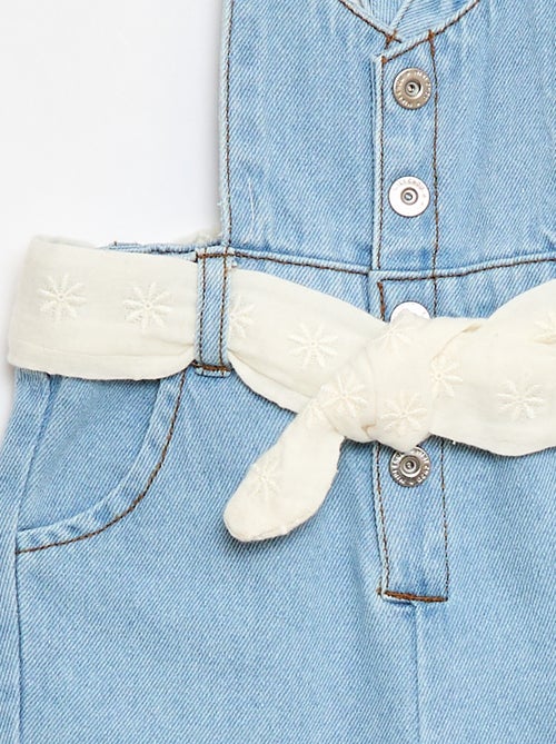 Lange jeans tuinbroek - Kiabi